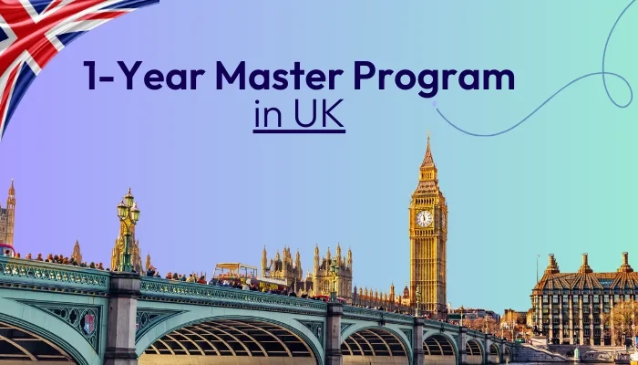 One Year Master Program in UK for Indian Students